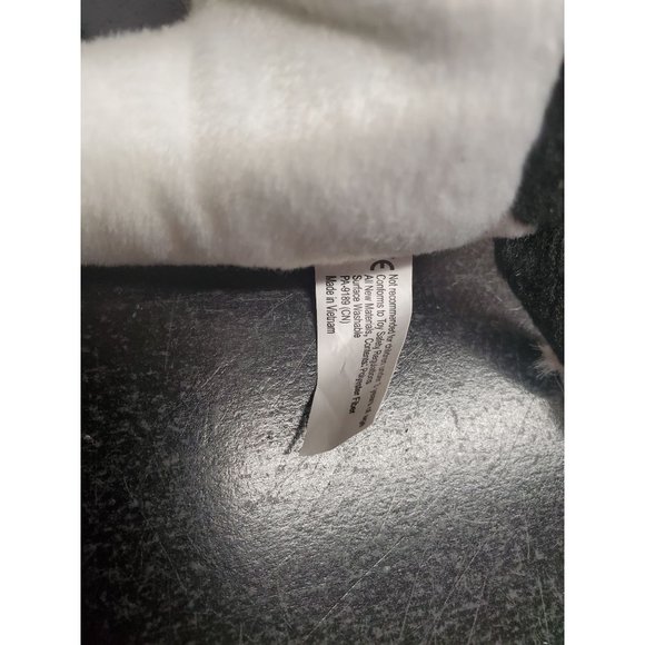 6 Inch Rutter's Black & White Cow Plush - Picture 6 of 7